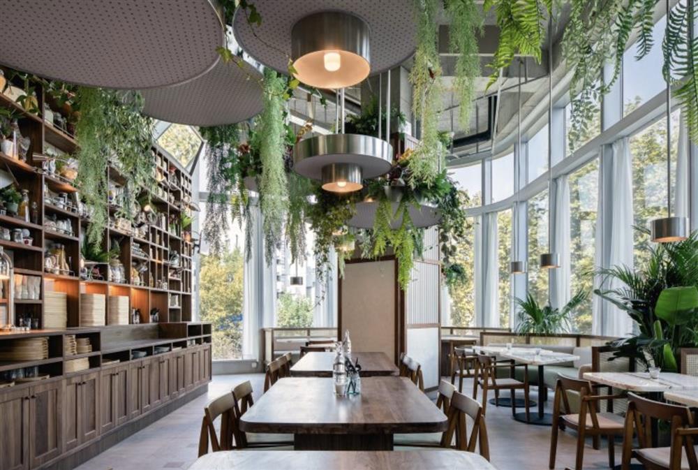 Phong cách nhà hàng xanh